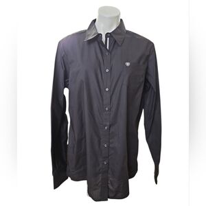 Ariat Women's Classic Black Button Down Shirt